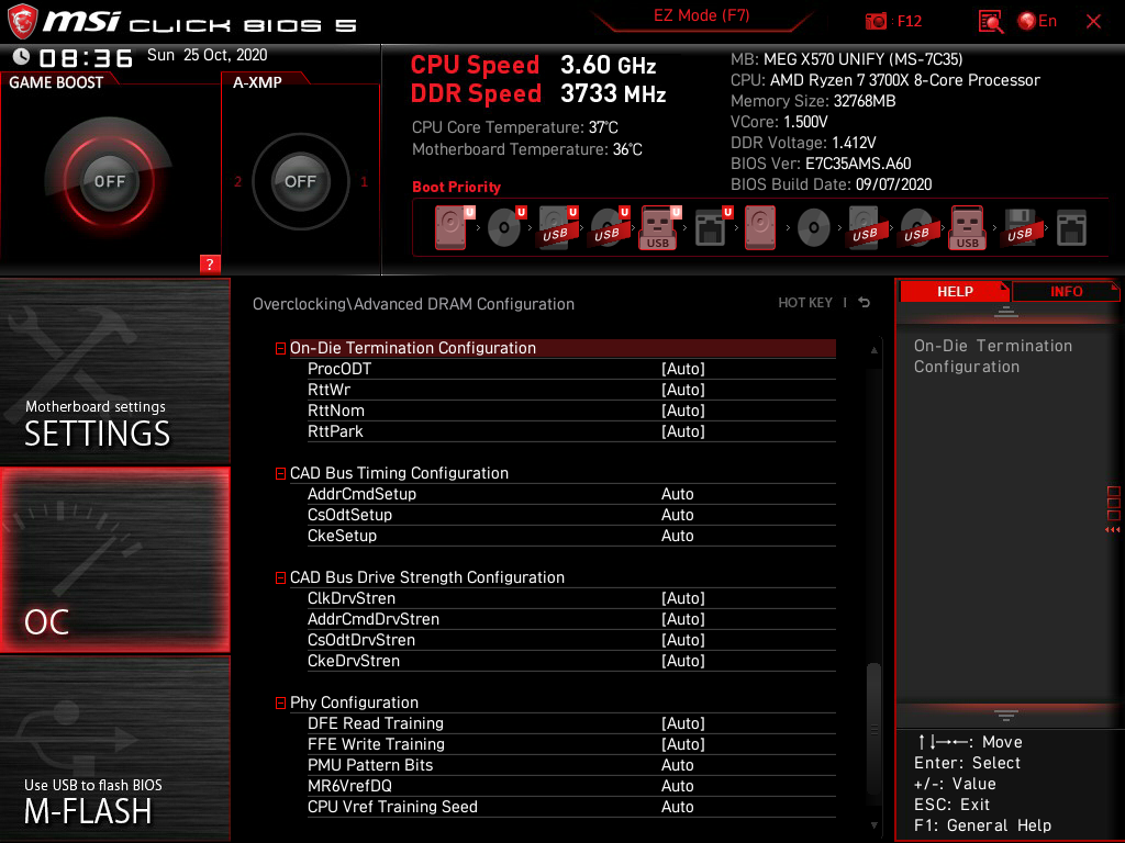 其他更多記憶體參數